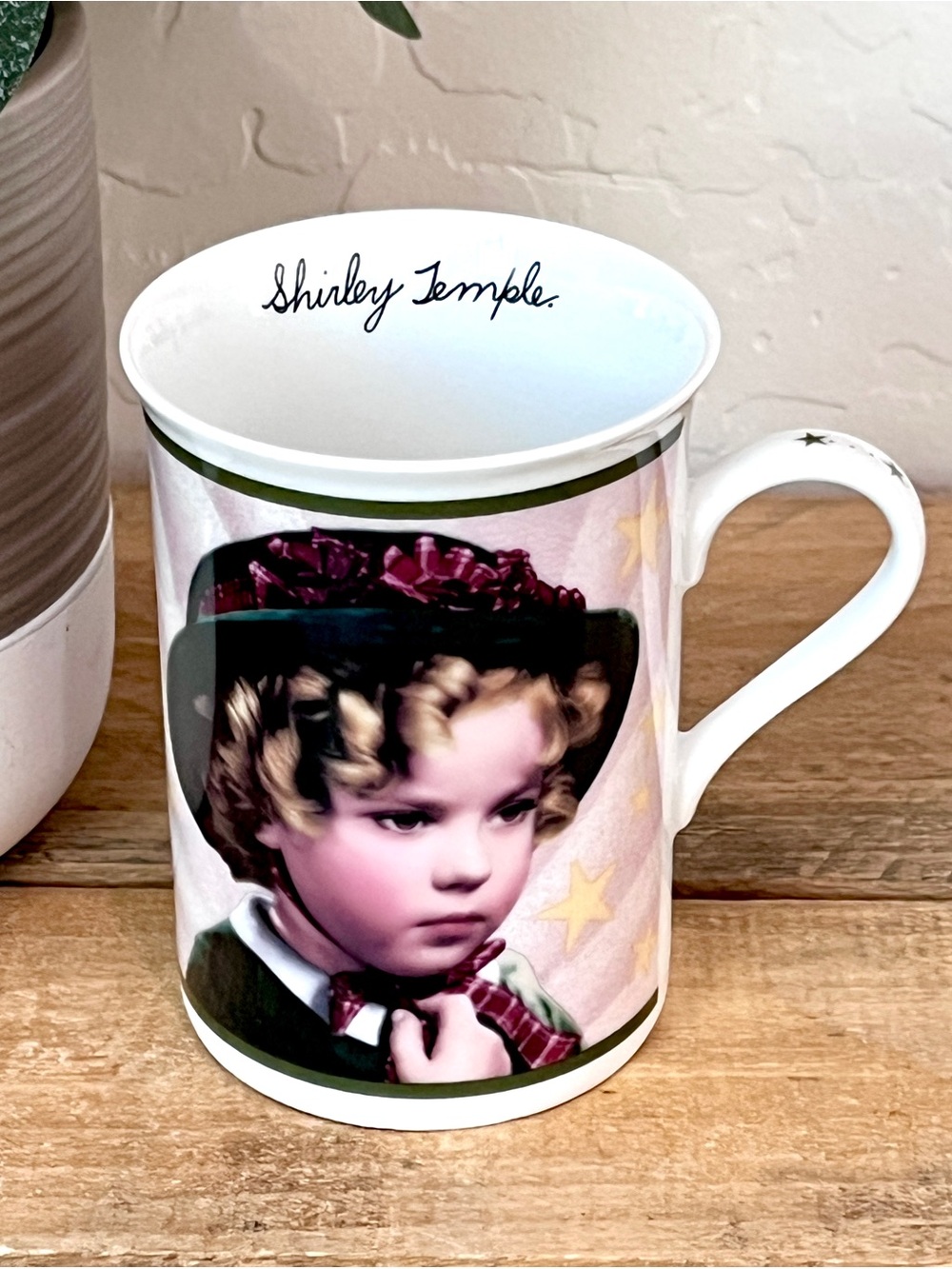 Vintage Danbury Mint Shirley Temple "The Littlest Rebel 1935" Porcelain Mug